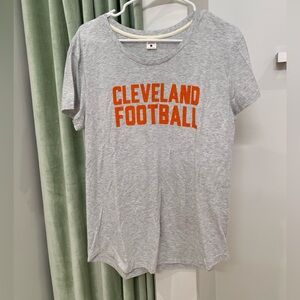 women’s cleveland browns football tshirt